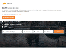 Tablet Screenshot of boatnow.com